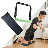 Maxbell Sit up Assistant Kit Exercise Curl Ab Leg with Foldable Pad Padded Ankle Bar