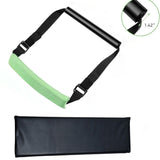 Maxbell Sit up Assistant Kit Exercise Curl Ab Leg with Foldable Pad Padded Ankle Bar
