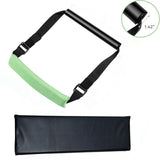 Maxbell Sit up Assistant Kit Exercise Curl Ab Leg with Foldable Pad Padded Ankle Bar