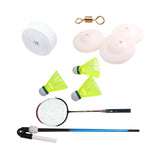 Maxbell Single Badminton Trainer Device Simulator Elastic swing Beginners 1 Racket + 3 Balls
