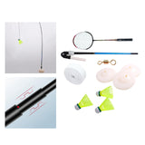 Maxbell Single Badminton Trainer Device Simulator Elastic swing Beginners 1 Racket + 3 Balls