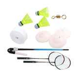 Maxbell Single Badminton Trainer Device Simulator Elastic swing Beginners 2 Rackets + 3 Balls
