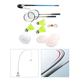 Maxbell Single Badminton Trainer Device Simulator Elastic swing Beginners 2 Rackets + 3 Balls