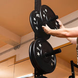 Maxbell Multifunction Weight Plate Holder Rack Attachment Barbell Safety Bars