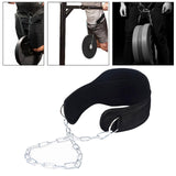 Maxbell Polyester Dip Belt Bodybuilding Weight Lifting Chain Gym Adjustable Chain