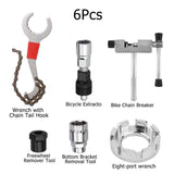 Maxbell Bicycle Chain Splitter Remover Breaker Cutter Repair Tool 6 PCS Repair Tools