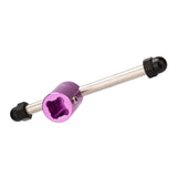 Maxbell Durable Bike Crank Tapping Threading Tool Reversible Wrench for Cycling