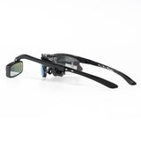 Maxbell Glasses Rear View Eyeglass Mount Rearview Bicycle Mirror for Cycling