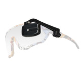 Maxbell Glasses Rear View Eyeglass Mount Rearview Bicycle Mirror for Cycling