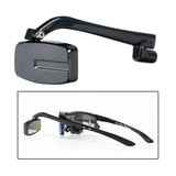 Maxbell Glasses Rear View Eyeglass Mount Rearview Bicycle Mirror for Cycling