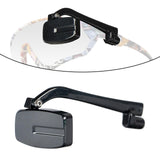 Maxbell Glasses Rear View Eyeglass Mount Rearview Bicycle Mirror for Cycling