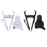 Maxbell 2Pcs Body Fat Caliper and Tape Measure for Body Measurement Tool Gym White
