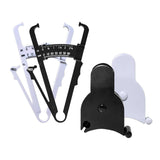 Maxbell 2Pcs Body Fat Caliper and Tape Measure for Body Measurement Tool Gym White