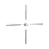 Maxbell Yoga Hunchback Corrector Body Stick for Indoor Sports Standing Training Gray