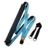 Maxbell Leg Stretcher Strap Gymnastics Stretching Band Backbend Assist for Yoga blue