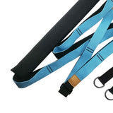 Maxbell Leg Stretcher Strap Gymnastics Stretching Band Backbend Assist for Yoga blue
