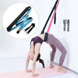 Maxbell Leg Stretcher Strap Gymnastics Stretching Band Backbend Assist for Yoga blue