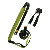 Maxbell Leg Stretcher Strap Gymnastics Stretching Band Backbend Assist for Yoga green