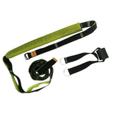 Maxbell Leg Stretcher Strap Gymnastics Stretching Band Backbend Assist for Yoga green