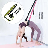 Maxbell Leg Stretcher Strap Gymnastics Stretching Band Backbend Assist for Yoga green