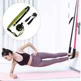 Maxbell Leg Stretcher Strap Gymnastics Stretching Band Backbend Assist for Yoga green
