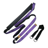 Maxbell Leg Stretcher Strap Gymnastics Stretching Band Backbend Assist for Yoga purple