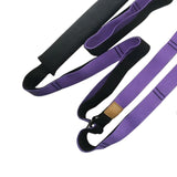 Maxbell Leg Stretcher Strap Gymnastics Stretching Band Backbend Assist for Yoga purple