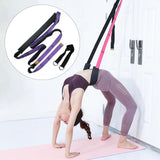 Maxbell Leg Stretcher Strap Gymnastics Stretching Band Backbend Assist for Yoga purple