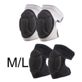 Maxbell Knee Pads Breathable Volleyball Adjustable Outdoor Women Men Gray 33-40cm