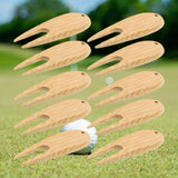 Maxbell 10x Durable Golf Divot Tools Multi-Use Golf Pitchfork for Men Golf Accessory