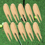 Maxbell 10x Durable Golf Divot Tools Multi-Use Golf Pitchfork for Men Golf Accessory