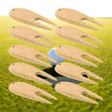 Maxbell 10x Durable Golf Divot Tools Multi-Use Golf Pitchfork for Men Golf Accessory