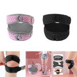 Maxbell Patellar Tendon Support Strap Brace Pad for Running Volleyball Pink