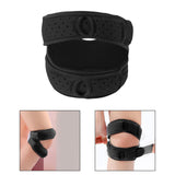 Maxbell Patellar Tendon Support Strap Brace Pad for Running Volleyball Black