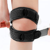 Maxbell Patellar Tendon Support Strap Brace Pad for Running Volleyball Black