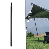 Maxbell Tent Poles Rods 4 Sections Durable Universal for Activities Tarp Outdoor Dia 25mm