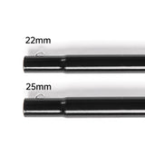 Maxbell Tent Poles Rods 4 Sections Durable Universal for Activities Tarp Outdoor Dia 25mm