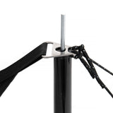 Maxbell Tent Poles Rods 4 Sections Durable Universal for Activities Tarp Outdoor Dia 25mm