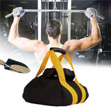 Maxbell Weight Sandbag Wearresistant Heavy Duty for Workout Training Gym yellow