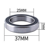 Maxbell 4Pcs Ball Bearing 6805-2RS 25x37x7mm for BB68-73 BB90-92 Bike Accessories