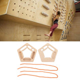 Maxbell Climbing Climbing Training Board for Finger Strength Outdoor StyleA