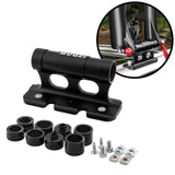 Maxbell Bicycle Front Fork Versatile Aluminum Alloy Bike Fork Mount for Trailer Black