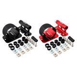 Maxbell Bike Fork Mount Car Rooftop Carrier Holder Bike Stand Aluminum Alloy Bracket Black