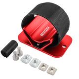 Maxbell Bike Fork Mount Car Rooftop Carrier Holder Bike Stand Aluminum Alloy Bracket Red