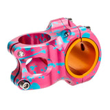 Maxbell Strong Bike Short Stem 28.6mm MTB Road Bicycle Repair 31.8 Handlebar Stem Rose Red Blue