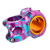 Maxbell Strong Bike Short Stem 28.6mm MTB Road Bicycle Repair 31.8 Handlebar Stem Dark Purple Blue