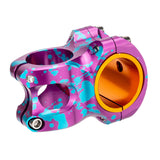 Maxbell Strong Bike Short Stem 28.6mm MTB Road Bicycle Repair 31.8 Handlebar Stem Dark Purple Blue