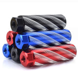 Maxbell Bicycle Foot Stunt Pegs Cycling Accessories for MTB Mountain Road Bikes Black