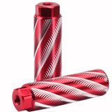 Maxbell Bicycle Foot Stunt Pegs Cycling Accessories for MTB Mountain Road Bikes Red