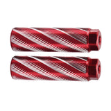 Maxbell Bicycle Foot Stunt Pegs Cycling Accessories for MTB Mountain Road Bikes Red